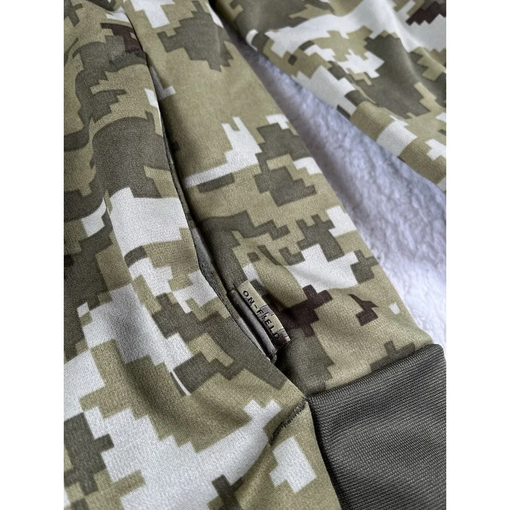 Nike Dri Fit Cleveland Browns Salute to Service Digital Camo Hoodie Men's Sz Med